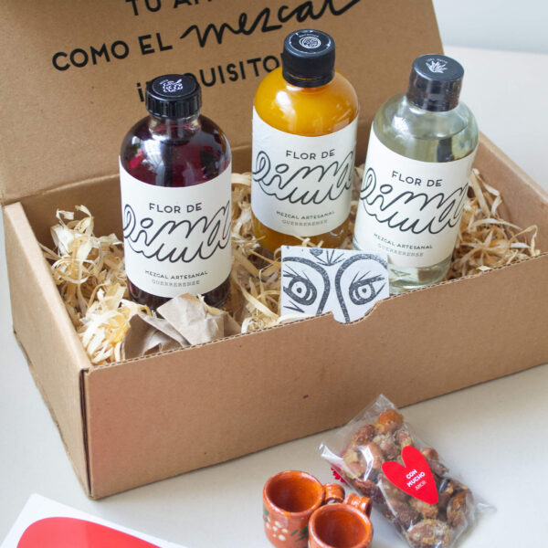 Kit de mezcalitos artesanales Natural, Jamaica y Maracuyá - Imagen 2
